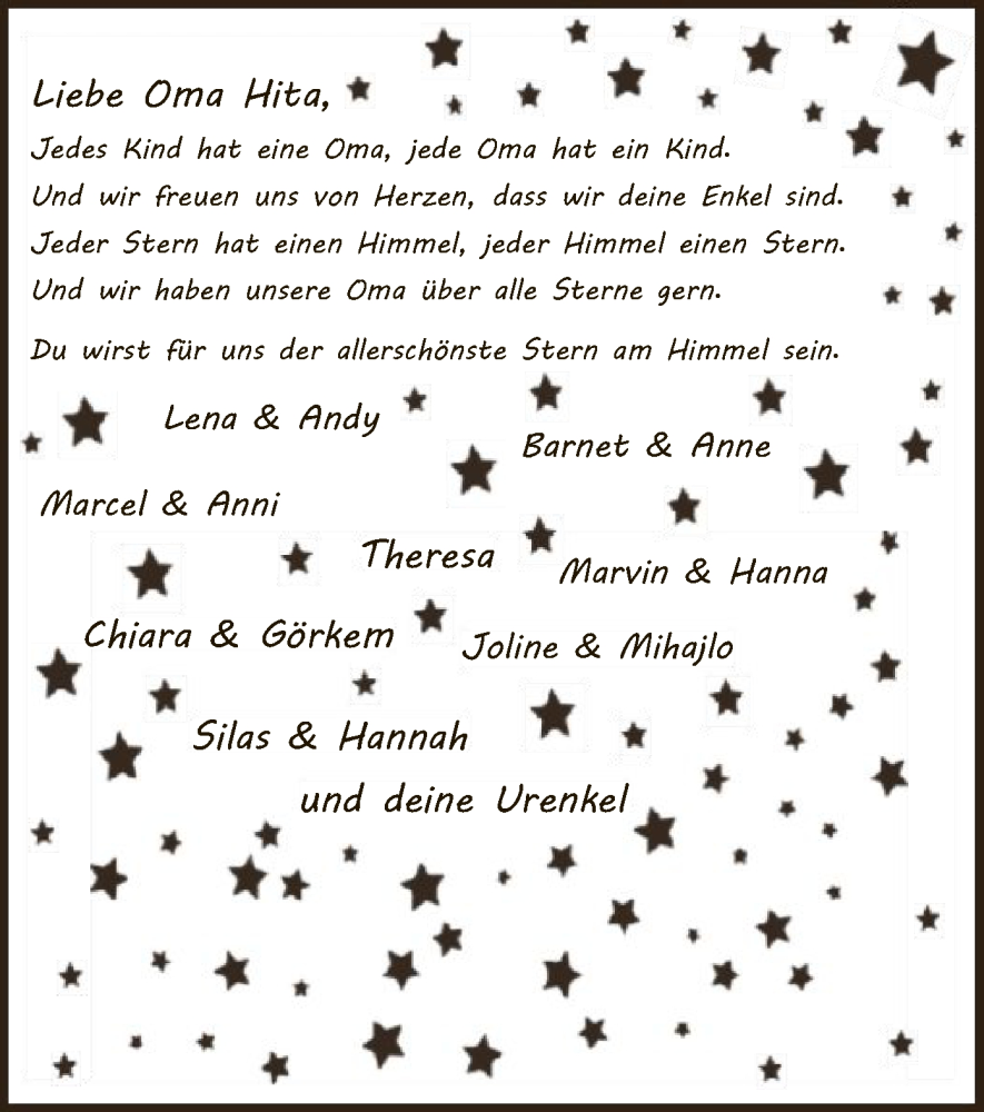  Traueranzeige für Marita Koslowsky vom 12.10.2024 aus WA