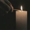Kerze von Rolf Tornow für Andreas Pieper